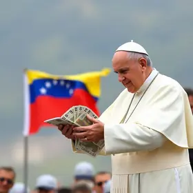 Papa destina 100 mil euros de ajuda emergencial para Venezuela...