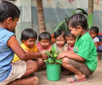 Palmeirenses promovem ação solidária em creche de Cuiabá