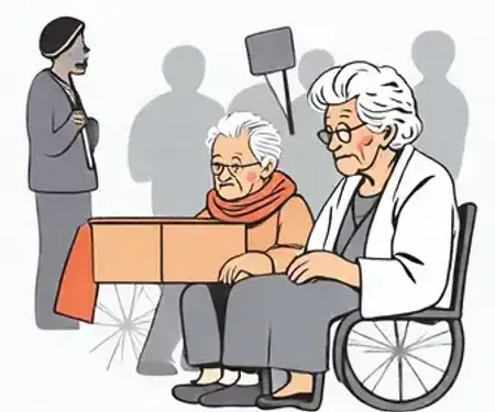 Direitos de idosos e pessoas com deficiência para votar