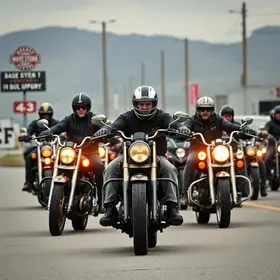 Motociclistas executam faccionado do CV em distribuidora em MT...