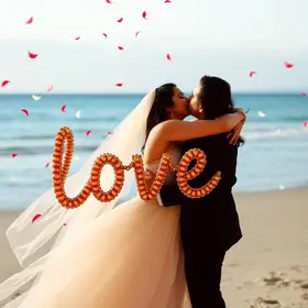 Larissa Manoela e André Luiz Frambach celebram mais um mês juntos: ‘Meu amor