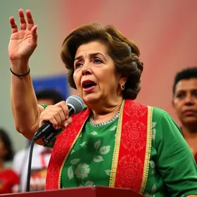Lula se posiciona contra violência e defende mulheres em convenção