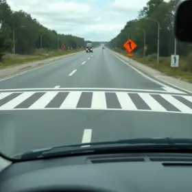 Motorista faz zigue