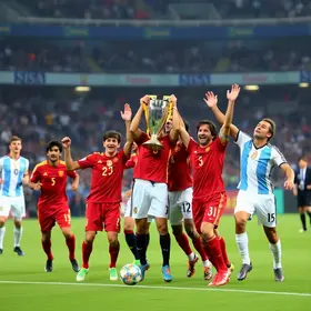 Espanha conquista bicampeonato mundial e frustra sonho argentino