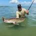 Homem pesca jaú de 1,30 metro em MT...