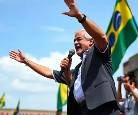 Lúdio projeta virada de Lula contra Bolsonaro em ato com 5 mil pessoas em Cuiabá