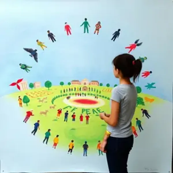 Estudantes de Várzea Grande preparam encerramento do projeto ‘Círculo da Paz’ com exposição no Fórum