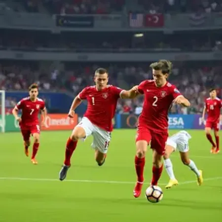 Turquia surpreende e vence Estados Unidos em jogo de cinco gols